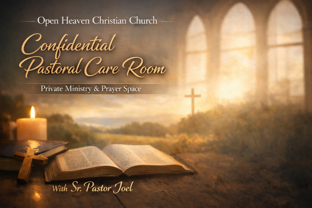 Confidential Pastoral Care Room