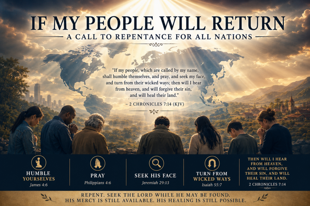 2 Chronicles 7:14, repentance, repent
